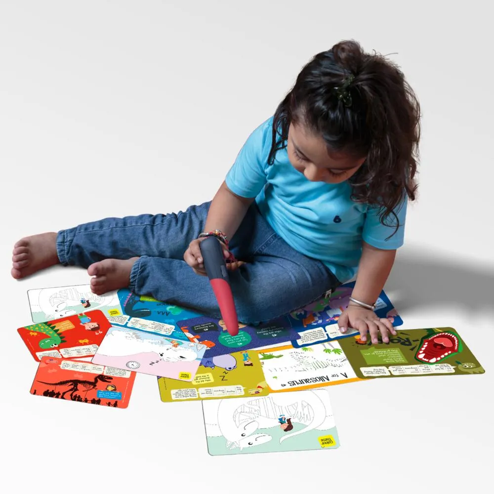 A to Z Dinosaurs Flash Cards