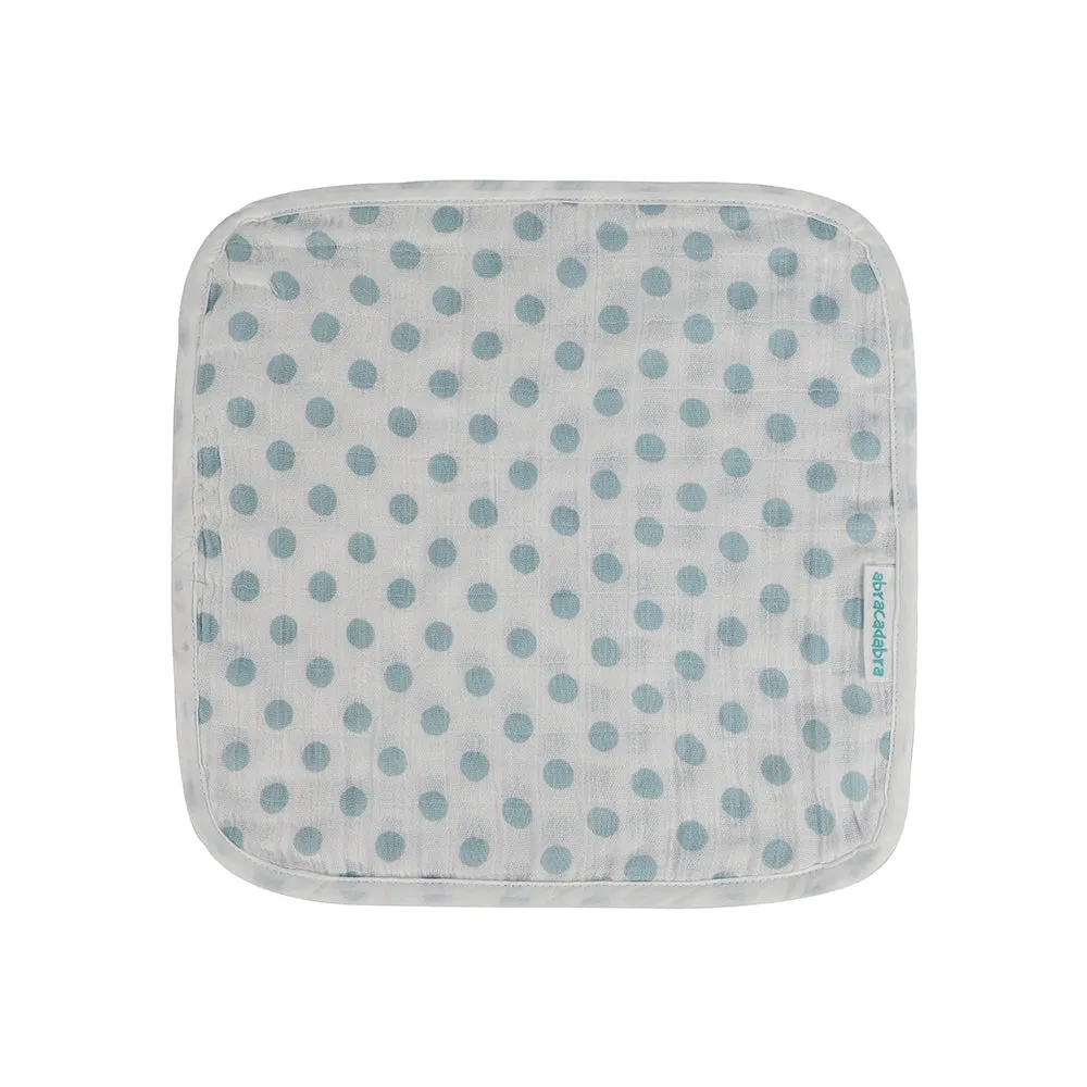 Abracadabra Cotton Muslin Wipes Pack of 3 (Transport) - Green
