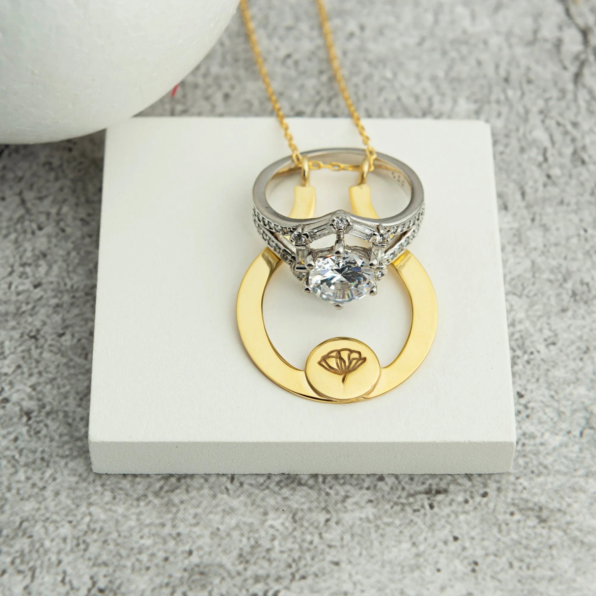 Birth Flower Necklace