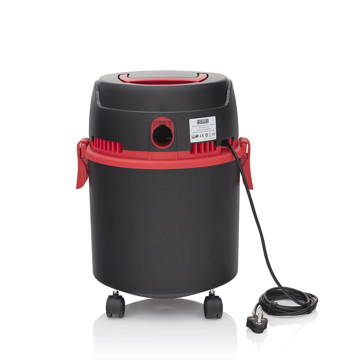 Eureka Forbes Trendy Wet & Dry DX 1150-Watt Vacuum Cleaner (Black & Red) – Powerful Suction & Blower, Dual Function for Wet & Dry Cleaning, 10L Dust   8L Water Capacity