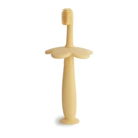 Flower Training Toothbrush - Daffodil by Mushie & Co