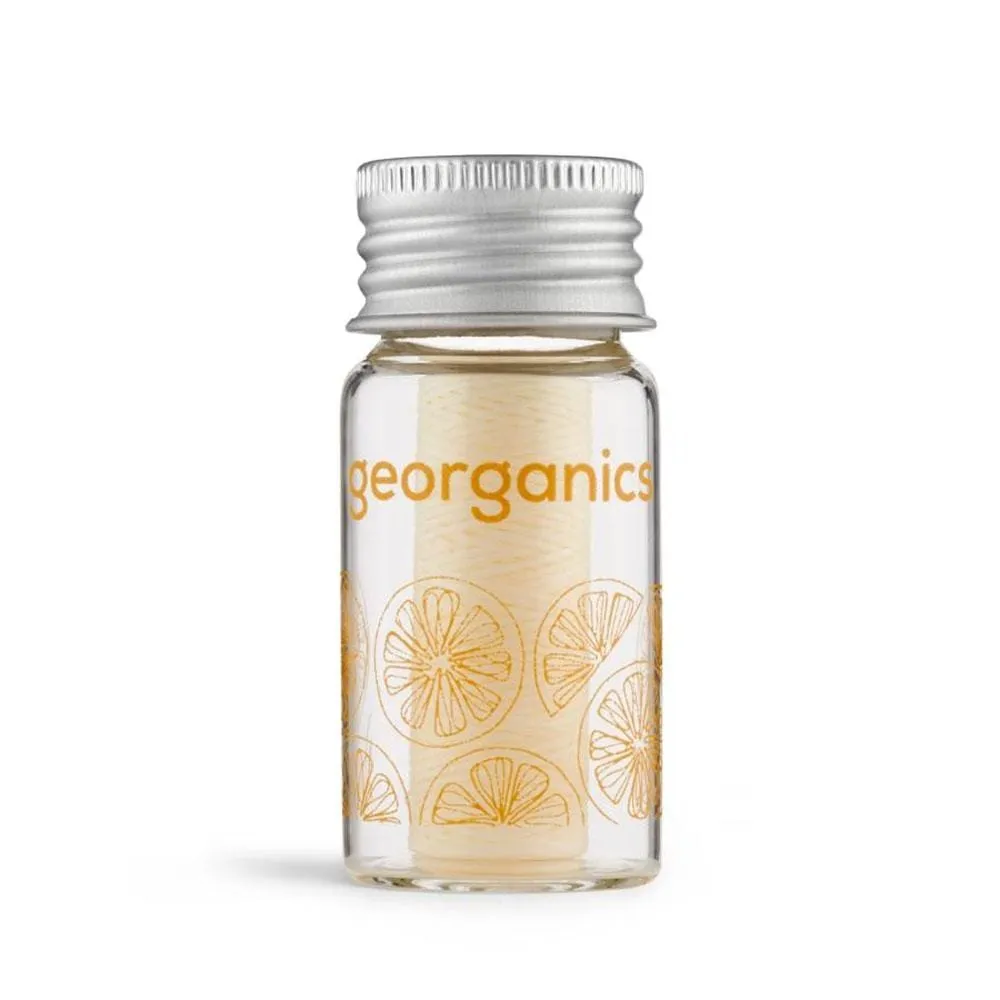 Georganics Vegan Corn Starch Dental Floss - Orange