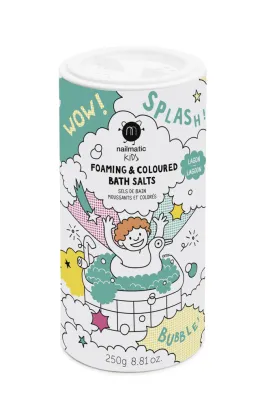 Kids Bath Salts FOAMING, Green