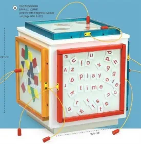 Small Activity Play Cube (Activity Panels Sold Separately)