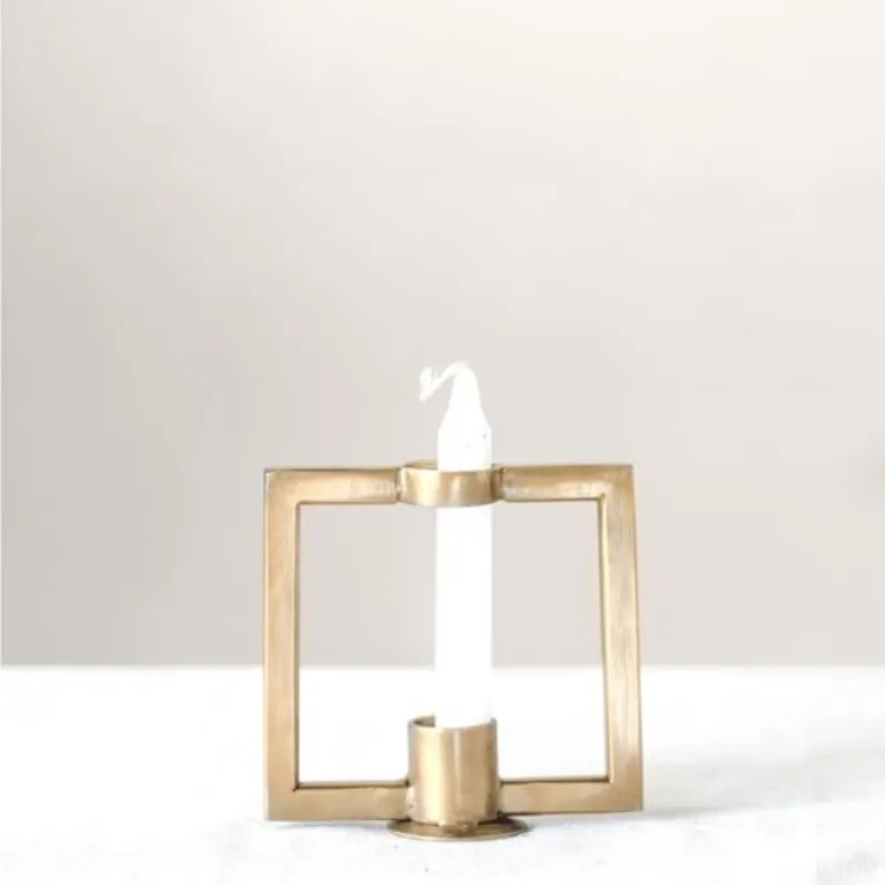 Square Taper Candle Holder