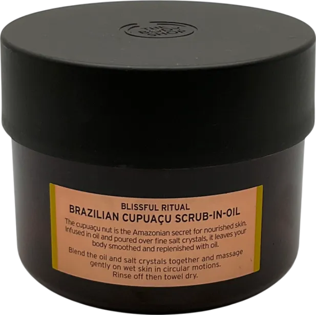 The Body Shop Brazilian Cupuacu Scrub-in-oil Nourishing Body Scrub 350g