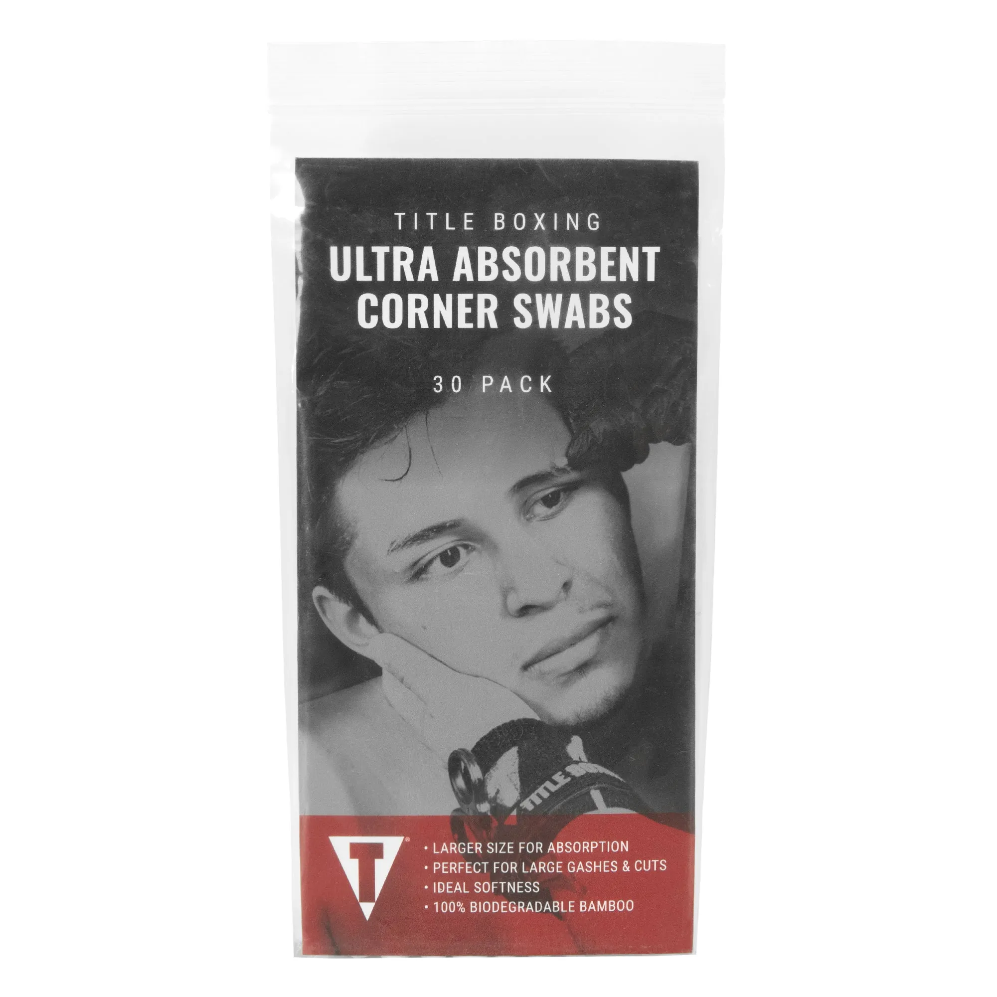 TITLE Boxing Ultra Absorbent Corner Swabs (30 Pack)