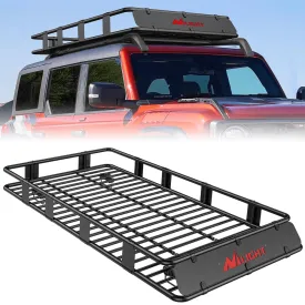 Universal Roof Rack Cargo Basket 84in x 39in x 6in