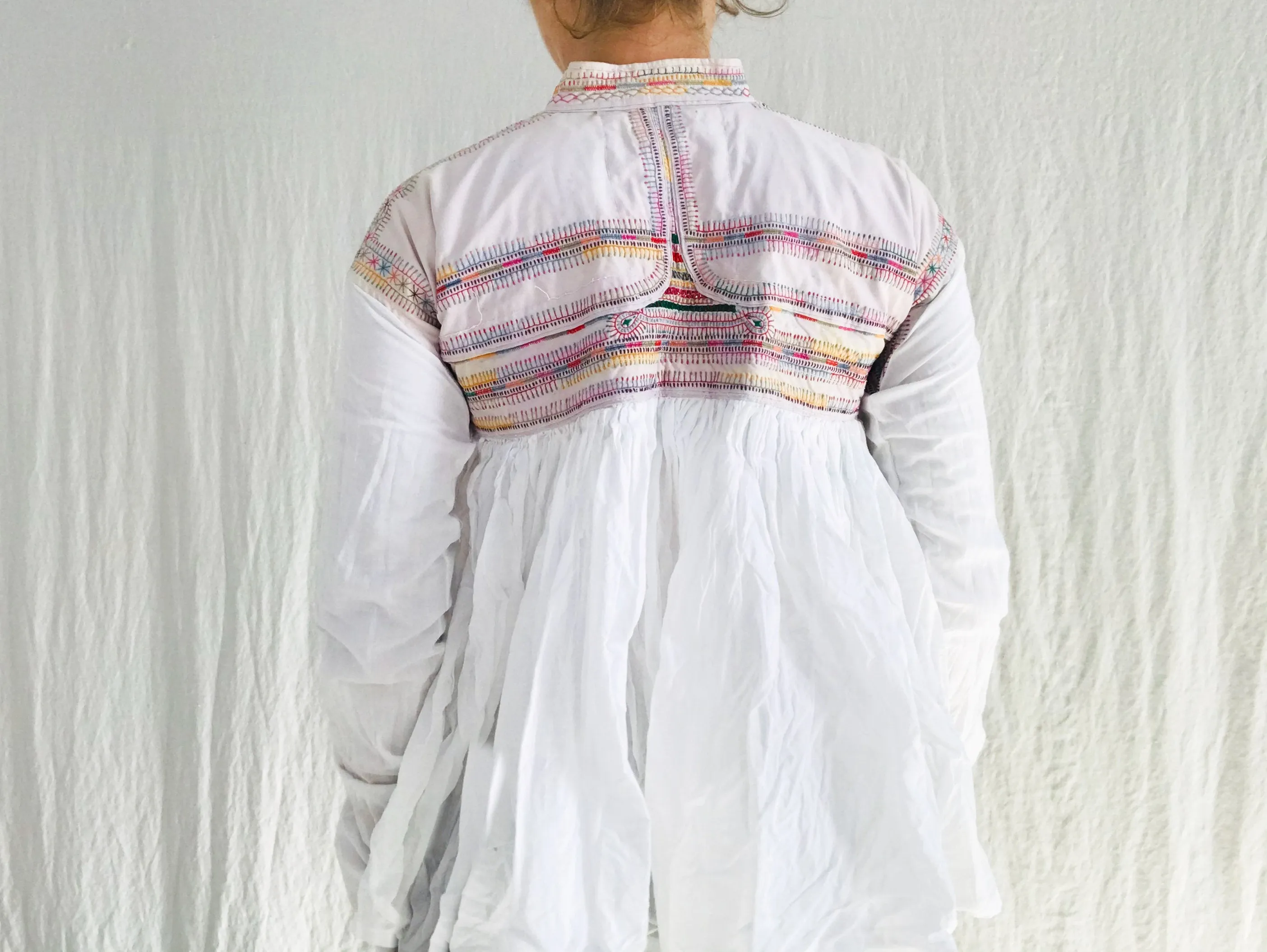 Vintage Rabari Blouse. Fine Hand Embroidery.