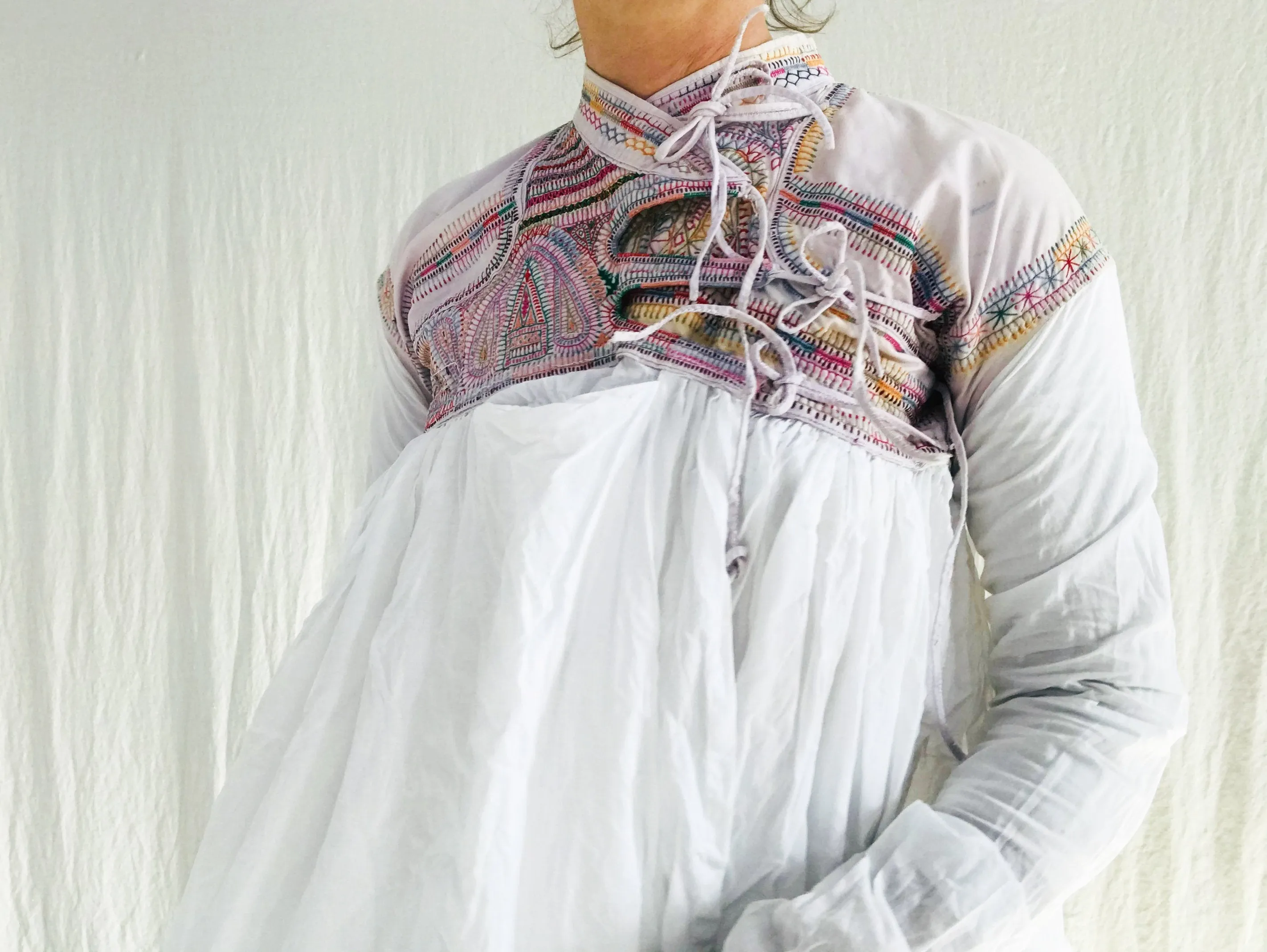 Vintage Rabari Blouse. Fine Hand Embroidery.