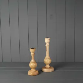 Wooden Candle Holder 27cm